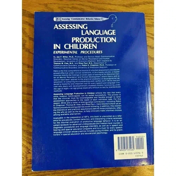 Assessing Language Production in Children SPEECH and LanguageTHERAPY‎ - Picture 2 of 4